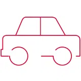 tampa car accident icon