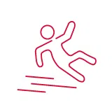 tampa slip and fall icon